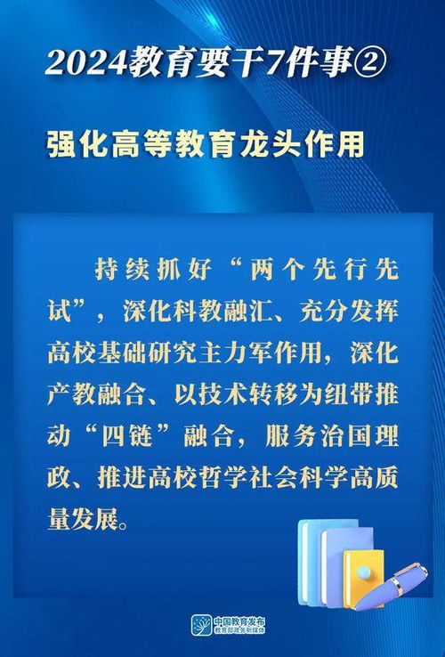 图解 2024，教育要干的7件事